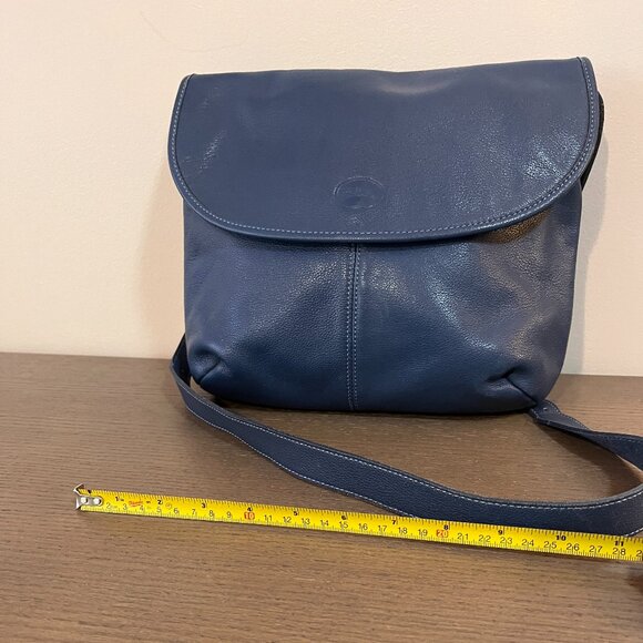 Soft Leather Longchamp Crossbody Adjustable/Removable Strap - Picture 1 of 7